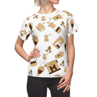 Coffee Women's AOP Cut & Sew T-shirt