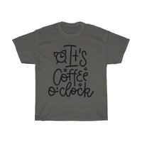 It's coffee o'clock Unisex Cotton T-shirt