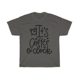 It's coffee o'clock Unisex Cotton T-shirt