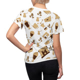 Coffee Women's AOP Cut & Sew T-shirt