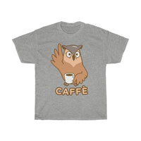 Owl Caffe Unisex Cotton T-shirt