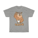 Owl Caffe Unisex Cotton T-shirt