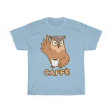 Owl Caffe Unisex Cotton T-shirt