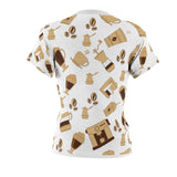 Coffee Women's AOP Cut & Sew T-shirt