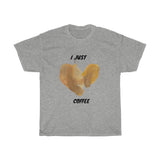 I just love coffee Unisex Cotton T-shirt