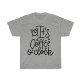 It's coffee o'clock Unisex Cotton T-shirt