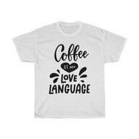 Coffee Love Language Unisex T-shirt