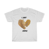 I just love coffee Unisex Cotton T-shirt