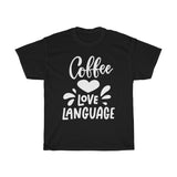 Coffee Love Language Unisex T-shirt