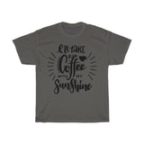 I'll take coffee with my sunshine Unisex  Cotton T-shirt