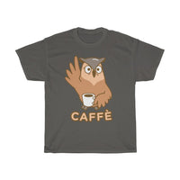 Owl Caffe Unisex Cotton T-shirt