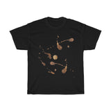 Coffee stains Unisex Cotton T-shirt