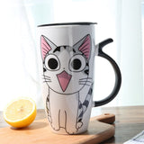 Cute Cat Ceramics Coffee Mug - [HUGE Capacity - 20.3OZ Treat Yourself!]