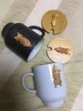 3D Corgi & French Bulldog hand made Coffee Mugs with Lid