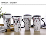 Cute Cat Ceramics Coffee Mug - [HUGE Capacity - 20.3OZ Treat Yourself!]